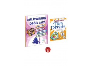 5 Renk Yayınevi 4. Sınıf Anlıyorsun Değil Mi? Bulmacalarla Tüm Dersler 4. Sınıf
