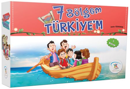 7 Bölgem Türkiye'm (7 Kitap)